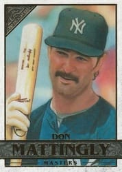 2020 Topps Gallery Base Set Don Mattingly #191 card