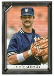 2021 Topps Gallery Base Set Don Mattingly #133 card