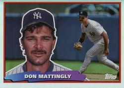 2022 Topps Archives 1988 Topps Big Foil Don Mattingly #88BF-36 card