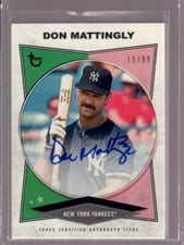 2023 Topps Brooklyn Collection Autographs Don Mattingly #AC-DM card