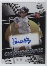 2025 Topps Chrome Chromographs Autographs Don Mattingly #CHR-DM card