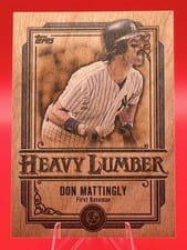 2025 Topps Update Heavy Lumber Don Mattingly #HL-62 card