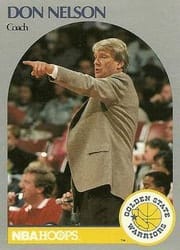 1990-91 Hoops Base Set Don Nelson #313 card