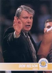 1994-95 Hoops Base Set Don Nelson #282 card