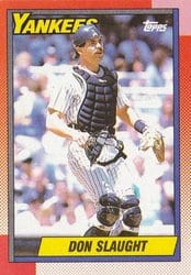 1990 Topps Base Set Don Slaught #26 card