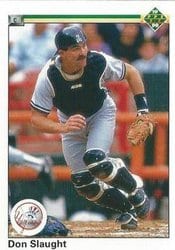 1990 Upper Deck Base Set Don Slaught #152 card