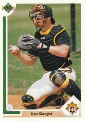 1991 Upper Deck Base Set Don Slaught #181 card