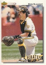 1992 Upper Deck Base Set Don Slaught #540 card