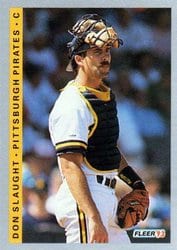 1993 Fleer Base Set Don Slaught #119 card