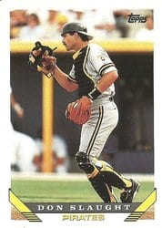 1993 Topps Base Set Don Slaught #778 card