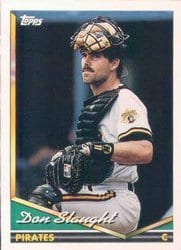 1994 Topps Base Set Don Slaught #405 card