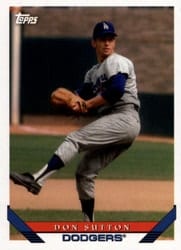 2019 Topps Archives Base Set Don Sutton #219 card