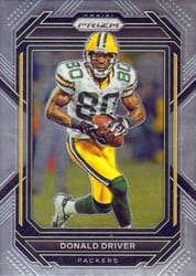 2022 Panini Prizm Base Set Donald Driver #112 card