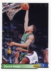 1992-93 Upper Deck Base Set Donald Hodge #220 card