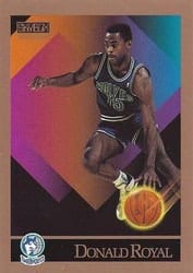 1990-91 SkyBox Base Set Donald Royal #174 card
