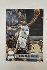 1993-94 Hoops Base Set Donald Royal #156 card