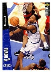 1996-97 Collector's Choice Base Set Donald Royal #108 card