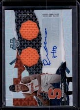 2024-25 Bowman's Best University Prospect Dual Relic Autographs Donavan Freeman #PDRA-DF card
