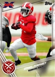 2020 Topps XFL Base Set Donnel Pumphrey #126 card