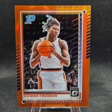 2025 Panini Donruss Donnie Freeman Blue Cracked Ice Optic #84
