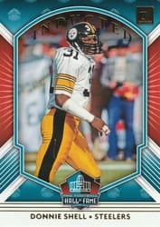 2020 Donruss Inducted Donnie Shell #I-DS card