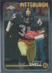 2024 Topps Chrome Base Set Donnie Shell #167 card