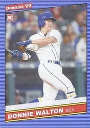2020 Donruss Base Set Donnie Walton #252 card