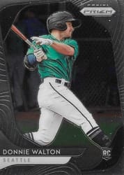 2020 Panini Prizm Base Set Donnie Walton #201 card