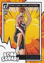 2024-25 Donruss Bomb Squad Donovan Clingan #8 card