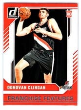 2024-25 Donruss Franchise Features Donovan Clingan #2 card