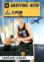 2024-25 Hoops Arriving Now Donovan Clingan #22 card