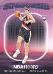 2024-25 Hoops Skyview Donovan Clingan #18 card