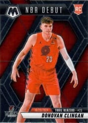 2024-25 Panini Mosaic Base Set Donovan Clingan #261 card