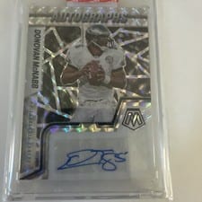 2022 Panini Mosaic Autographs Mosaic Donovan McNabb #AM-DM card