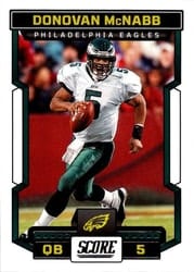 2023 Score Base Set Donovan McNabb #252 card