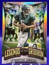 2024 Topps Chrome Legends of the Gridiron Donovan McNabb #LOG-22 card