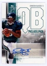 2024 Topps Signature Class Veterans Class Autographs Donovan McNabb #VCA-DMC card