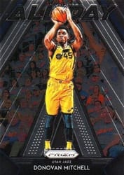 2018-19 Panini Prizm All Day Donovan Mitchell #17 card