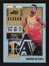 2018 Panini Contenders Donovan Mitchell #39 card