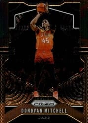 2019-20 Panini Prizm Base Set Donovan Mitchell #164 card