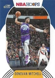2020-21 Hoops Base Set Donovan Mitchell #71 card