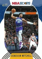 2020-21 Hoops Winter Base Set Donovan Mitchell #71 card