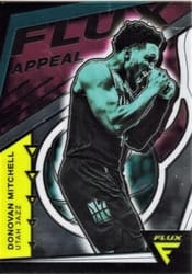 2020-21 Panini Flux Flux Appeal Donovan Mitchell #25 card