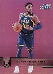 2021-22 Donruss Elite Base Set Donovan Mitchell #101 card