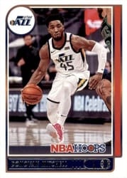 2021-22 Hoops Base Set Donovan Mitchell #139 card