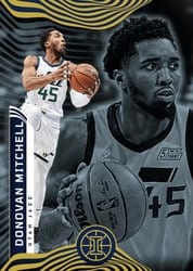 2021-22 Panini Illusions Base Set Donovan Mitchell #32 card
