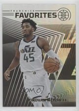 2021-22 Panini Illusions Franchise Favorites Donovan Mitchell #5 card