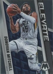 2021-22 Panini Mosaic Elevate Donovan Mitchell #4 card