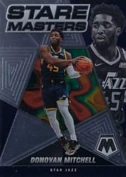 2021-22 Panini Mosaic Stare Masters Donovan Mitchell #9 card