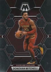 2022-23 Panini Mosaic Base Set Donovan Mitchell #5 card